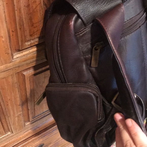 Genuine Leather Backpack - Picture 7 of 17